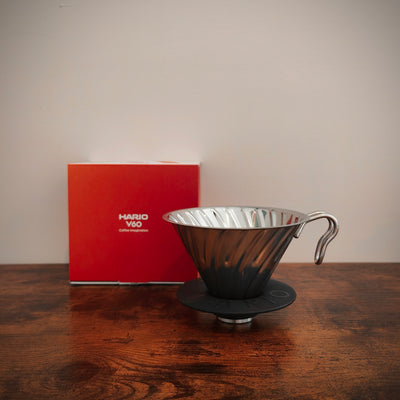V60 Metal Hario Pour Over Coffee 